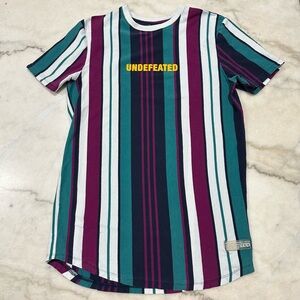 Vox Populi For The People Men’s Undefeated Striped Shirt - Size M